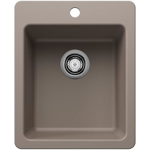 Blanco Liven 16-3/4 in. Drop-In/Undermount Single Basin SILGRANIT Bar Sink 443238 - main